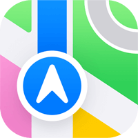 apple maps icon